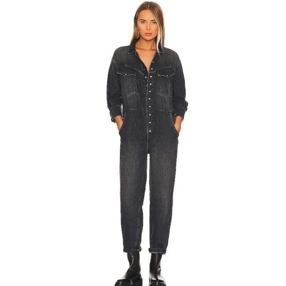 Free People X Care Fp Townes Coverall Jumpsuit, SIZE XS 0858 - Picture 4 of 11